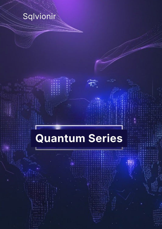 Dark background with futuristic design and 'Quantum Series' text